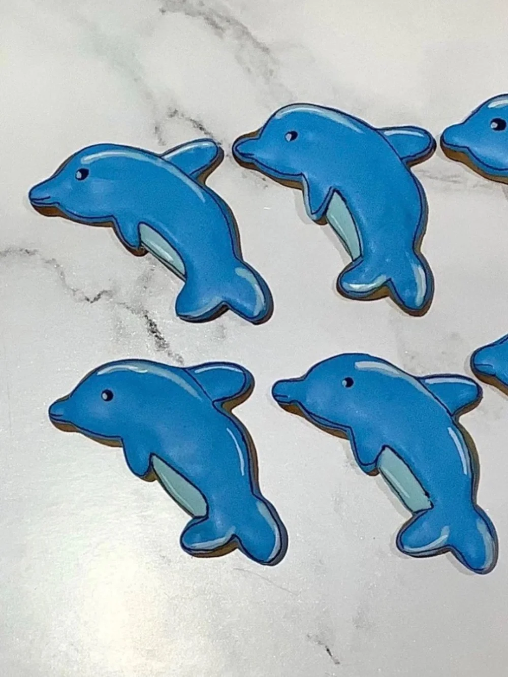 Set of 5 Ocean Animal Cookie Cutters – 3D Printed Baking Molds